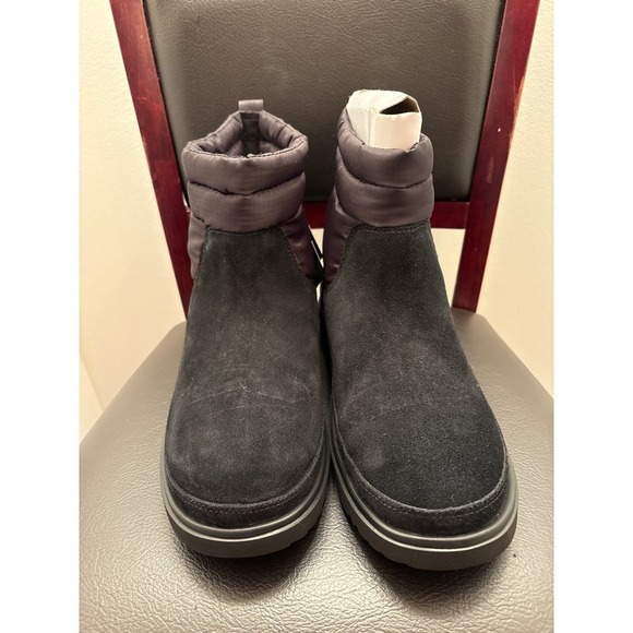 New UGG Men\'s Waterproof Winter Snow Boots Black Thinsulate Insulation Size 10 main image 5